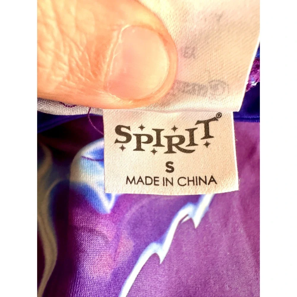 Disney Descendants 3 Mal Costume Jumpsuit Purple VK Cosplay Girls Small Spirit